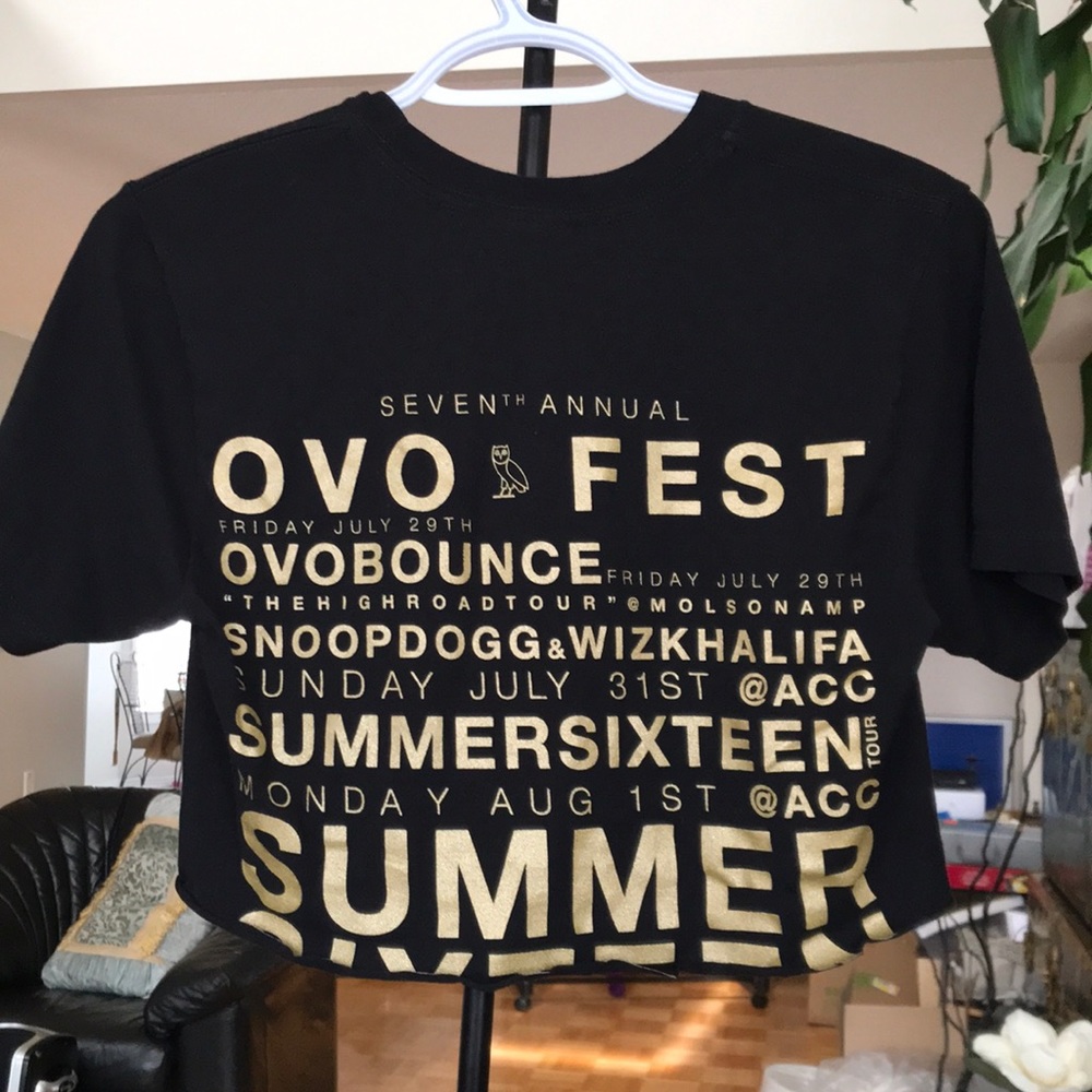 OVO SOUVENIR CUT-OFF SHIRT SIZE US SMALL